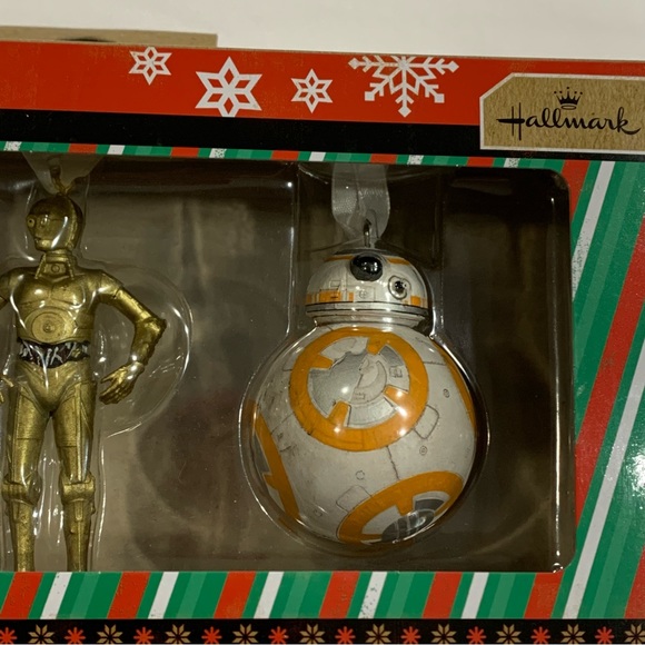 HALLMARK DISNEY STAR WARS DROID ORNAMENTS - SET OF 3! - Picture 7 of 12